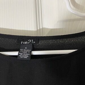 Rue21 Elegant Black Blouse